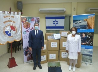 Enfermeras reciben donación de insumos médicos por parte de la Embajada de Israel