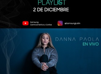 Danna Paola dará concierto online para sus fans en el canal de Samsung