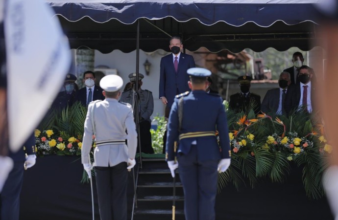 Presidente Cortizo preside ceremonia de cambio de mando en la Policía Nacional y el Senan