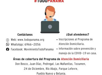Movimiento #TODOPANAMÁ lanza Asistente Virtual para consultas relacionadas con el Covid-19