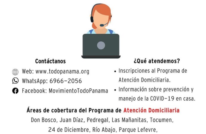 Movimiento #TODOPANAMÁ lanza Asistente Virtual para consultas relacionadas con el Covid-19