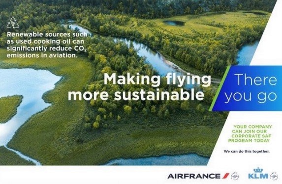 Air France-KLM presentó su programa de Combustible Sostenible para la Aviación (Sustainable Aviation Fuel) dedicado a clientes corporativos
