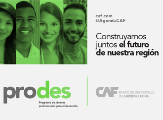 CAF ofrece oportunidades de empleo para jóvenes comprometidos con el desarrollo de América Latina