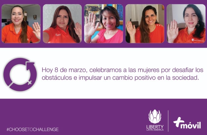 Liberty Latin America y +Móvil celebran el Día Internacional de la Mujer enfocando la igualdad, la diversidad y la inclusión
