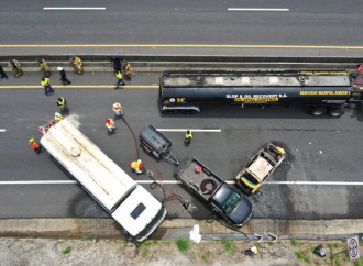 Concesionaria Madden Colón realiza simulacro de 5 accidentes simultáneos en la Autopista Panamá-Colón