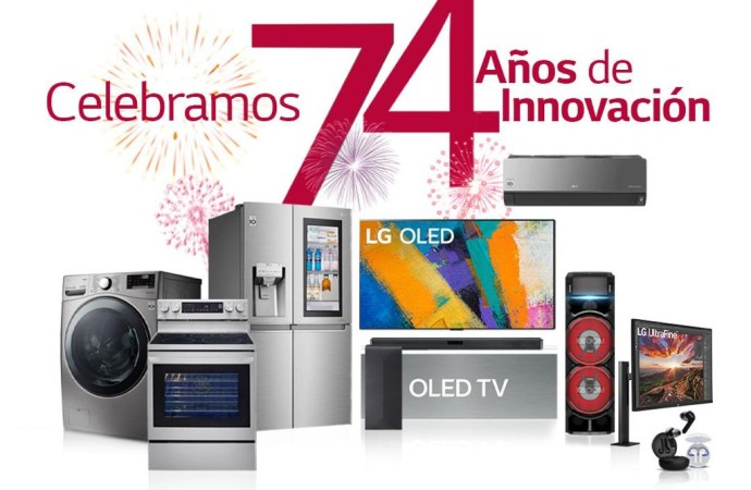 LG Electronics celebra 74 años ofreciendo lo último en tecnología e innovación
