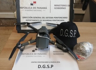 Custodios decomisan dron en La Nueva Joya