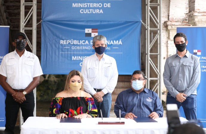 Se firman las primeras contrataciones para la reactivación económica en Portobelo