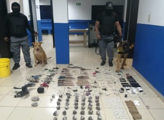 Decomisan presunta droga y artículos prohibidos en centro penitenciario de Chiriquí