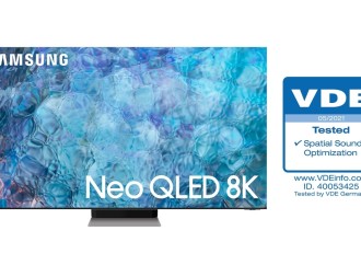 Los TV Samsung Neo QLED obtienen la certificación de VDE gracias a su sonido óptimo espacial