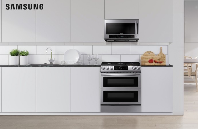 Elegante y funcional, así es la nueva cocina Slide-in FlexDuo™ de Samsung