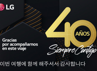 LG Electronics siempre contigo, celebra sus 40 años liderando la innovación y tecnología en Latinoamérica