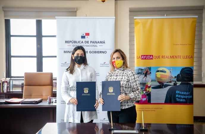 Mingob y DHL firman convenio de cooperación técnica