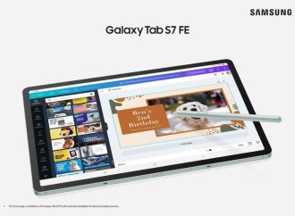 Samsung Galaxy Tab S7 FE es la aliada perfecta de artistas y diseñadores