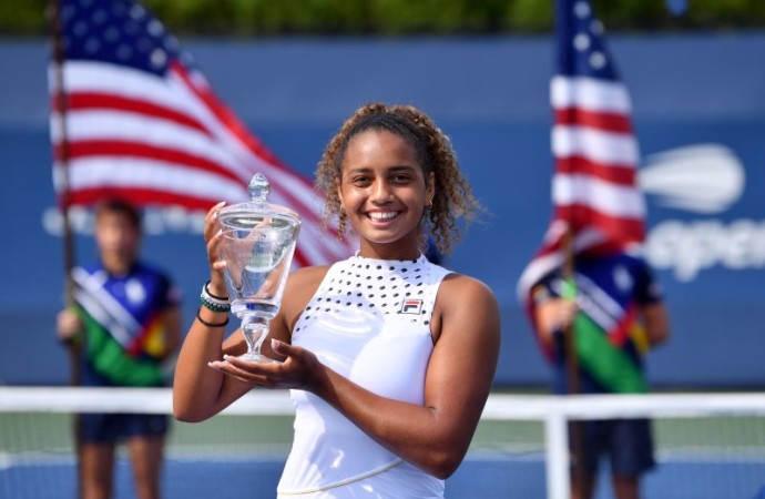 Robin Montgomery se lleva a casa los títulos de individuales y dobles juveniles femeninos del Abierto de EE.UU.