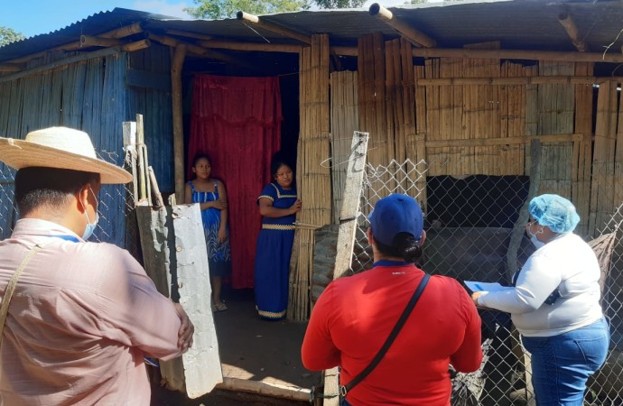Miviot Inspecciona viviendas en Divalá para verificar si presentan daños estructurales