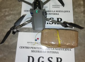 Decomisan dron con presunta sustancia ilícita en La Nueva Joya