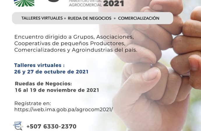 IMA organiza encuentro virtual agrocomercial entre agrupaciones de productores y empresas nacionales