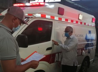 Con el apoyo de Cobre Panamá reparan ambulancias del MINSA en Colón