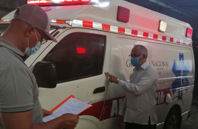 Con el apoyo de Cobre Panamá reparan ambulancias del MINSA en Colón