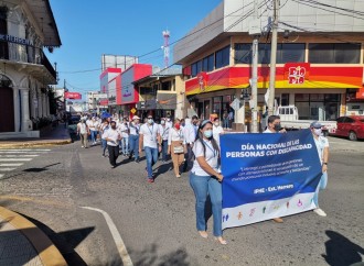 Extensión de Herrera del IPHE realiza caminata para conmemorar el Día Nacional de Discapacidad