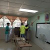 Realizan adecuaciones en cinco escuelas para inicio del año escolar en Los Santos