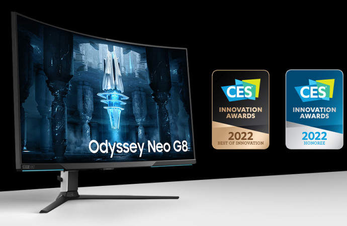 Línea de monitores de Samsung marca récord de reconocimientos CES con nueve premios