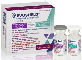 Actualizan acuerdo para suministro a Estados Unidos de dosis adicionales de Evusheld de AstraZeneca