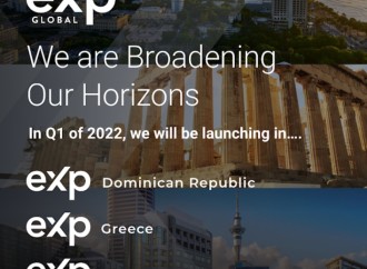 eXp continúa su expansión mundial con tres nuevas sedes internacionales para el primer trimestre de 2022