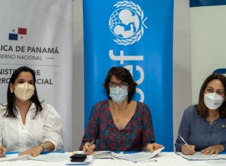 CAF y UNICEF suscriben convenio de cooperación en beneficio de la primera infancia en Panamá