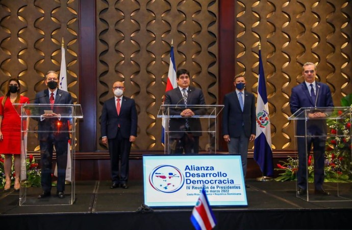 Panamá, Costa Rica y República Dominicana fortalecen la Alianza para el Desarrollo en Democracia