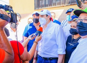 Vicepresidente Carrizo Jaén llega a Chiriquí y envía mensaje de confianza y optimismo al PRD