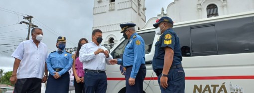 Comunidades de Natá recibirán atención de ambulancia donada a los Bomberos por Nestlé
