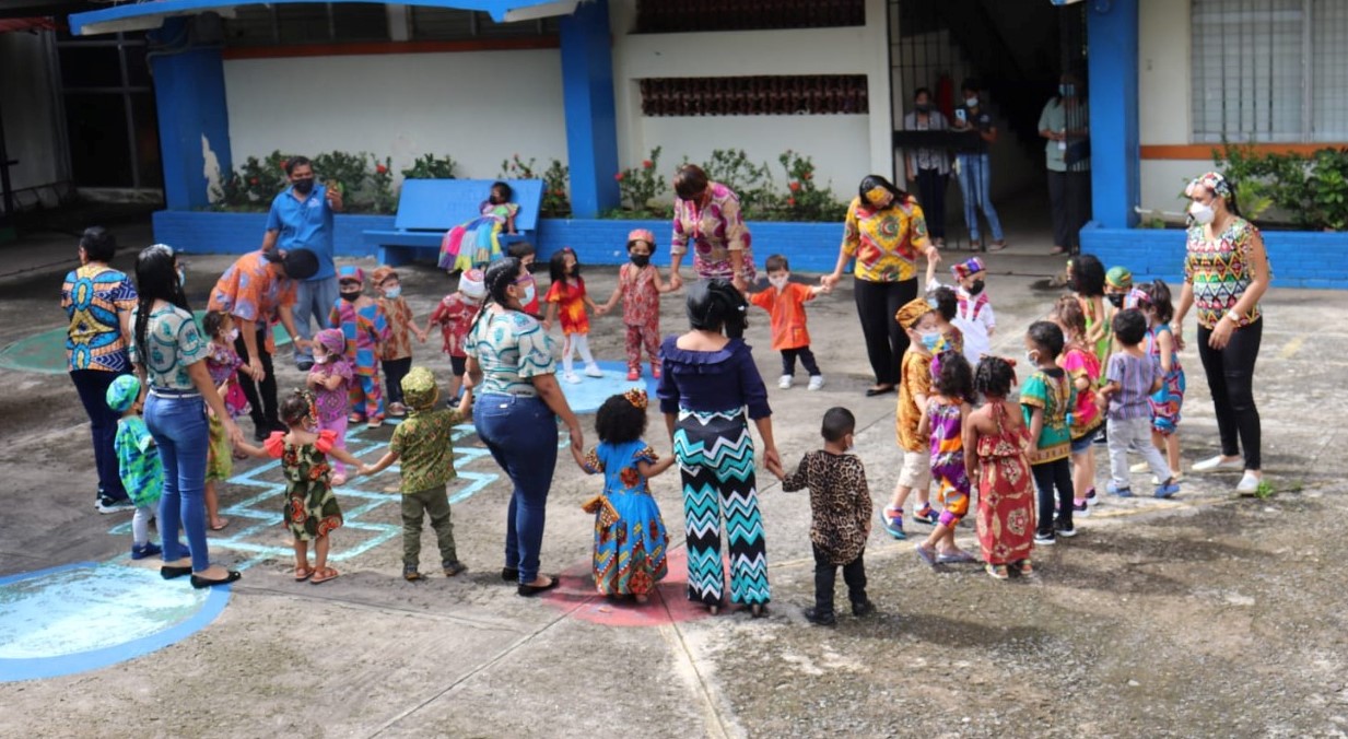 Foto: Actividades en Centro de Atención a la Primera Infancia (CAIPI) del Instituto Panameño de Habilitación Especial (IPHE)