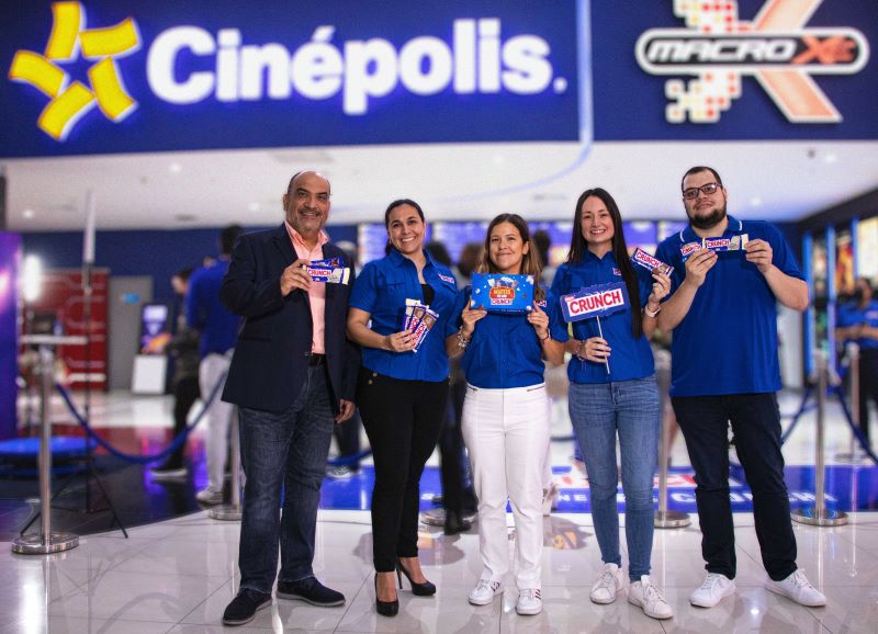 Chocolates Nestlé Crunch y Cinépolis impulsan la reactivación de la industria del cine en Panamá