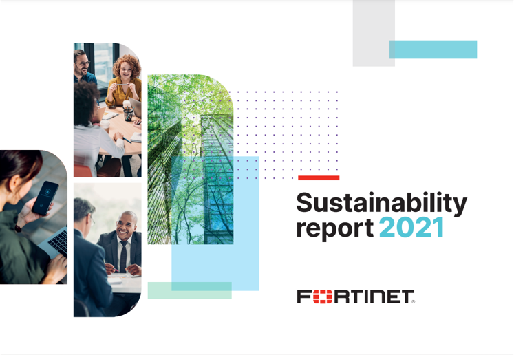 Fortinet Sustainability Report image