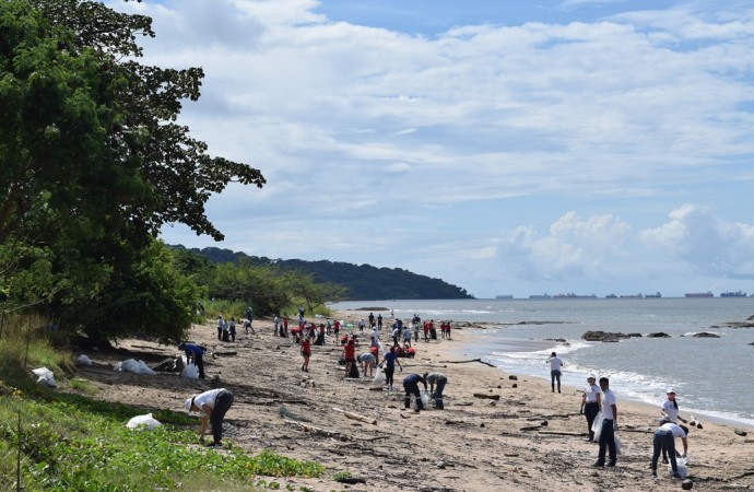 Acción y concientización ambiental: empresas organizaron una limpieza de playas en Veracruz