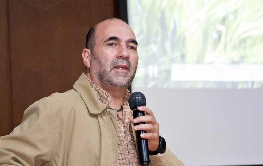 Mtro. Gerardo García Barragán, Director General de Compu Campo, en su conferencia “Agro 4.0”