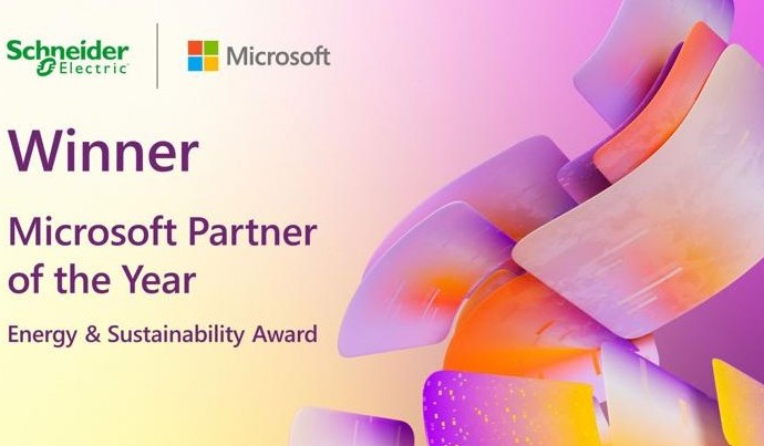 Schneider Electric reconocido como Socio del año en Energía y Sustentabilidad para Microsoft