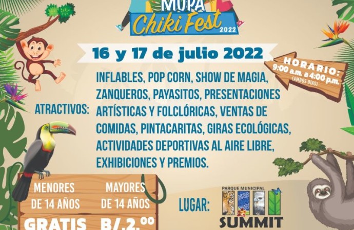 Alcaldía de Panamá celebrará el Día del Niño y la Niña con el Mupa Chiki Fest 2022
