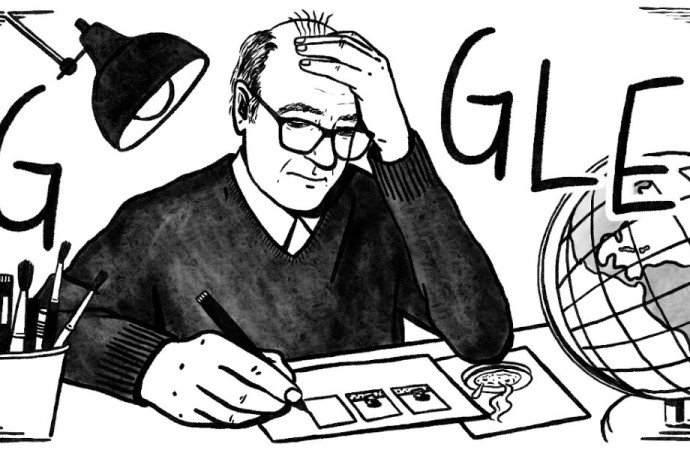 Google rinde homenaje con un Doodle a Quino en el 90° aniversario de su nacimiento