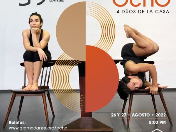 CÍA. Gramo Danse presenta OchO, 4 dúos de la casa