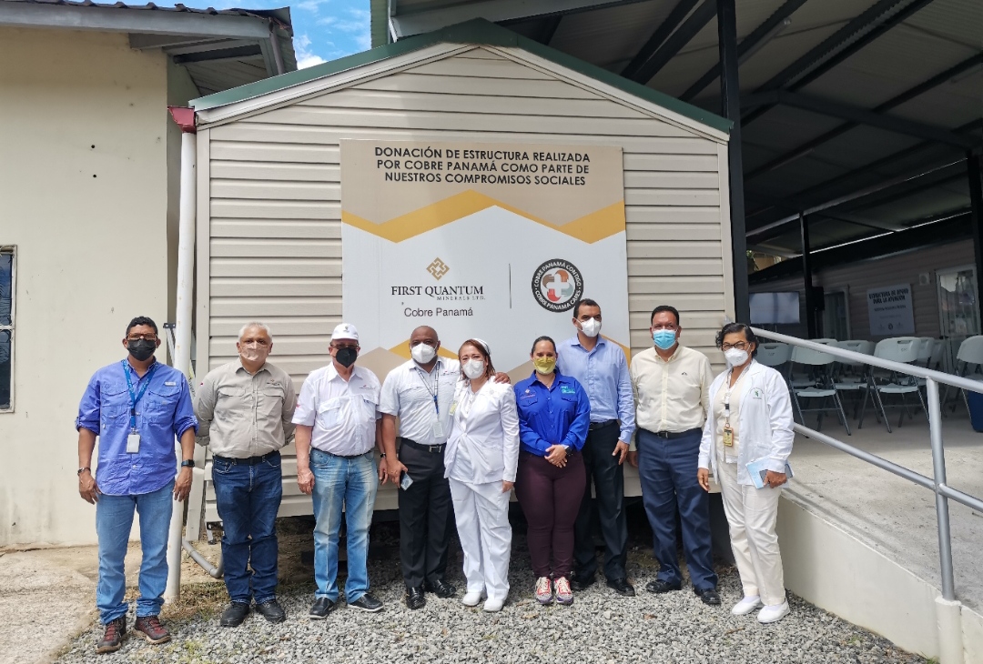 Cobre Panamá realiza nuevas donaciones para atención de salud de comunidades mineras