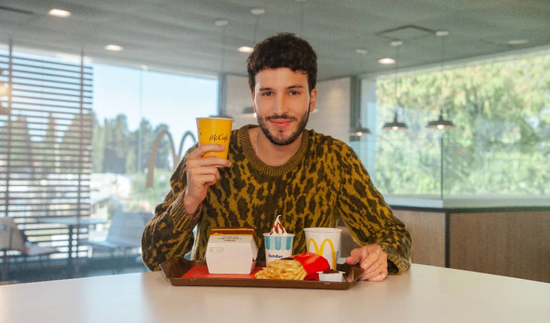 McDonald’s lanza nuevo menú favorito de Sebastián Yatra a sus fans en América Latina