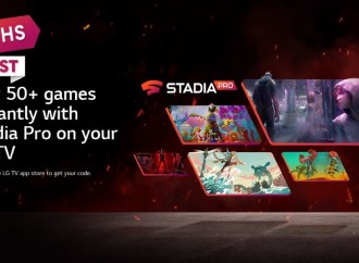 LG lanza acceso a Stadia Pro en sus televisores inteligentes tras asociación con Google