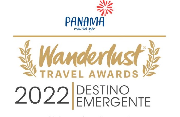 Panamá recibe nominación como Destino Emergente más deseado, en premios Wanderlust Travel Awards 2022