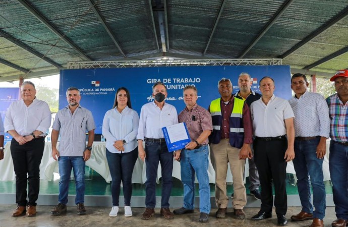 Gobierno da inicio a la construcción de carretera Paso Canoas – Río Sereno