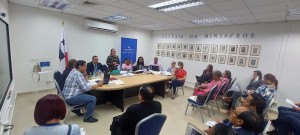 Autoridades del Meduca reunidos para la coordinación y evaluación de planes 2022 - 2023