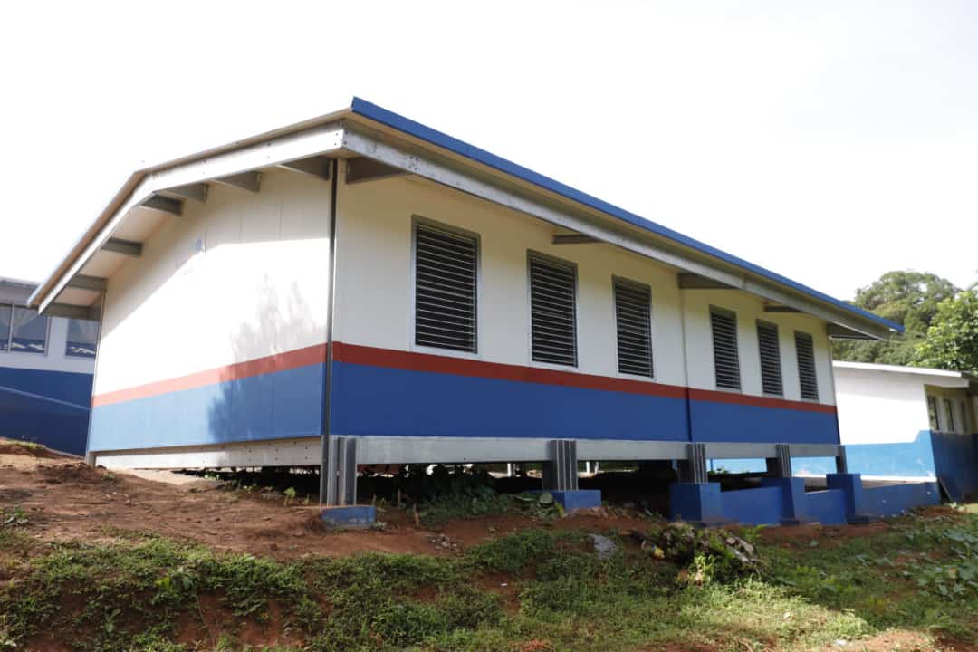 Nuevas aulas modulares para la escuela Alto Caballero en la comarca Ngäbe Buglé