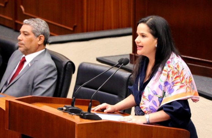 Ministra María Inés Castillo presenta ante el pleno de la Asamblea Nacional el Proyecto de Ley que establece el marco de la nueva Política Pública de Juventud